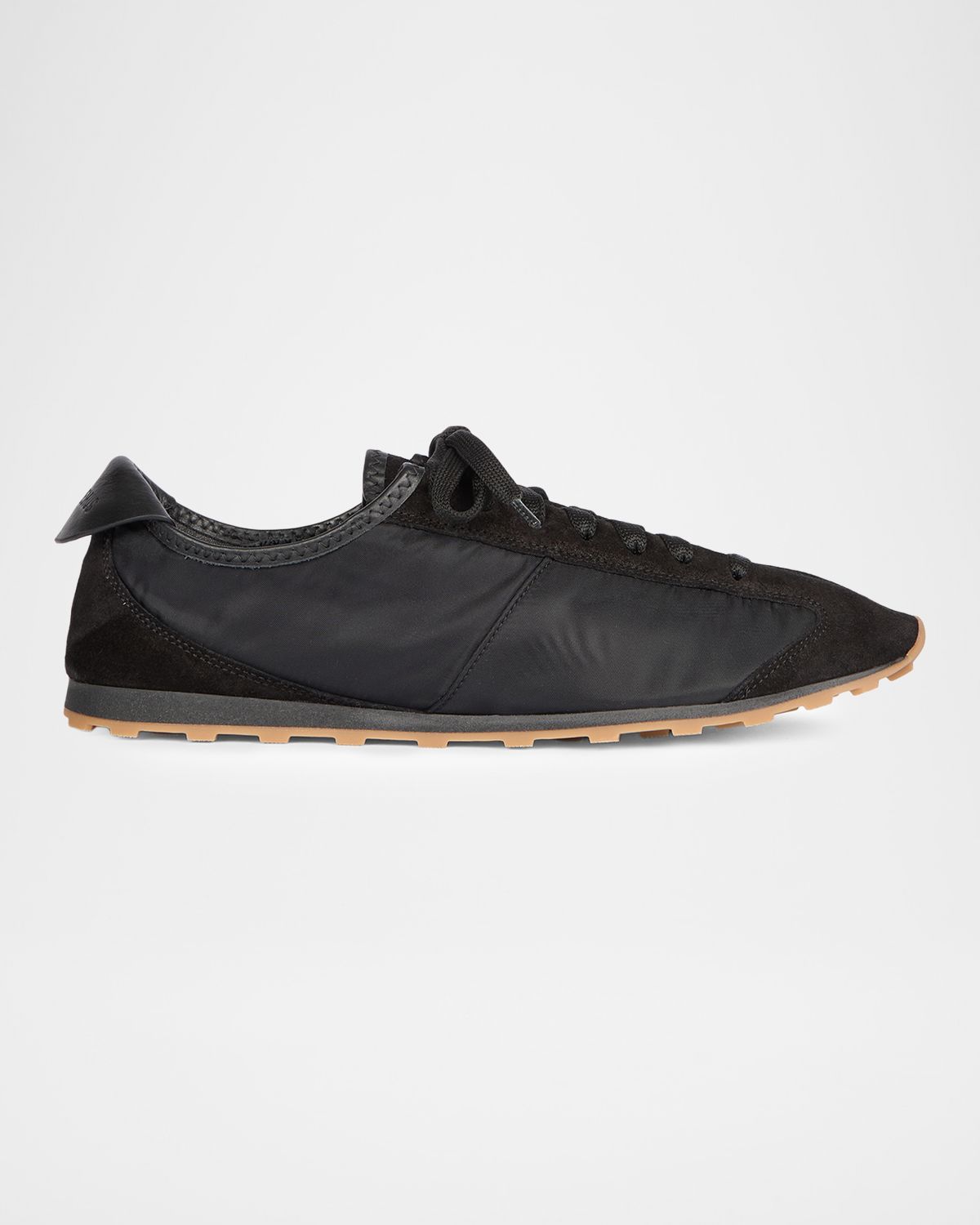 Jacquemus Men 's The Tennis Suede & Nylon Sneakers