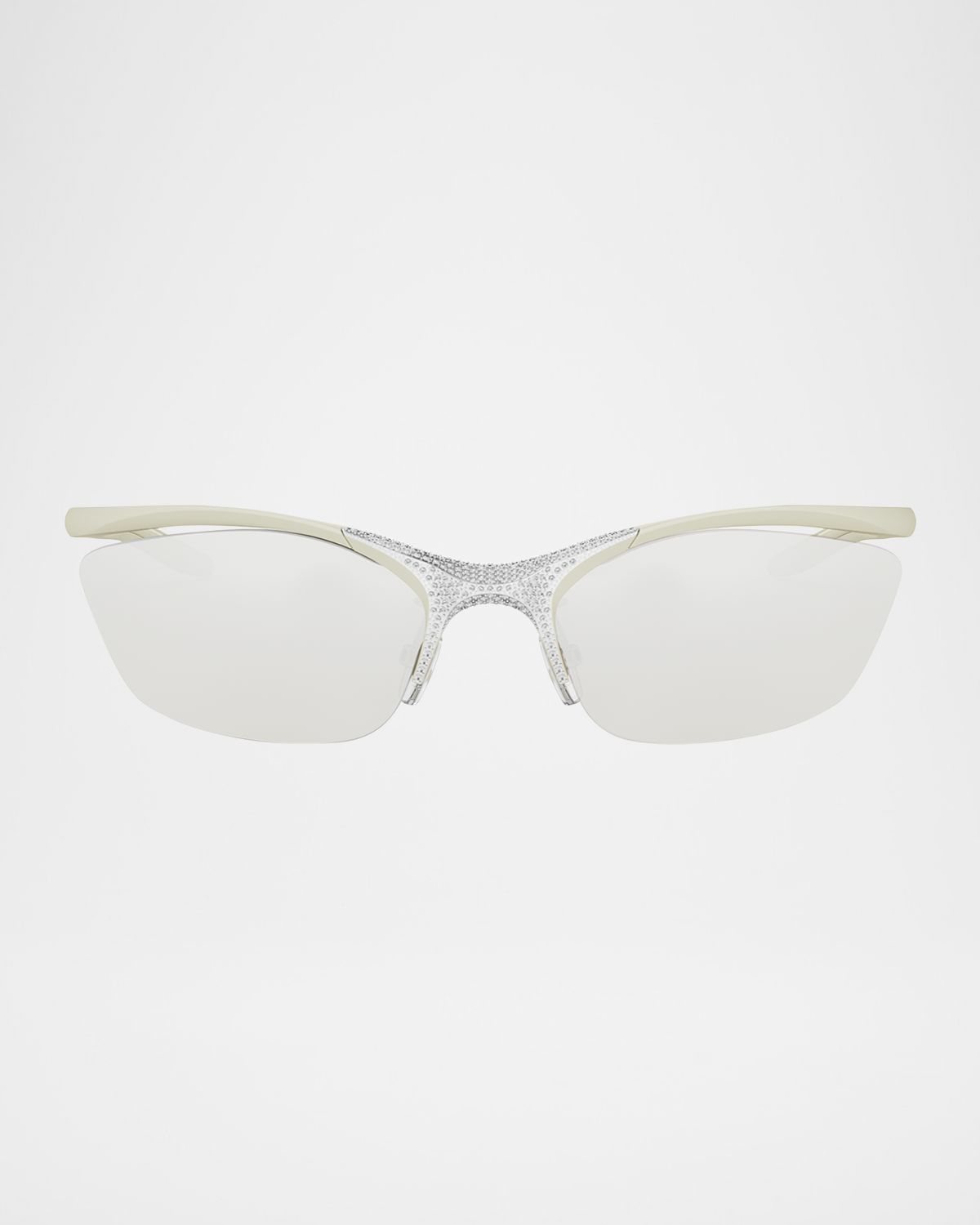 Fendi Signature Crystal Cat-Eye Sunglasses