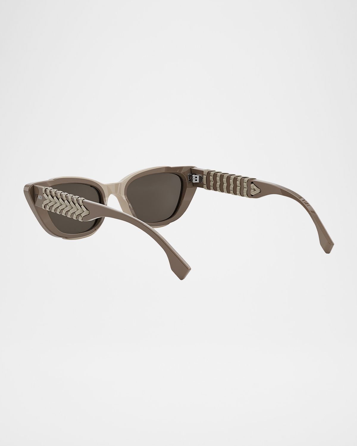 Fendi Interlace Acetate Cat-Eye Sunglasses