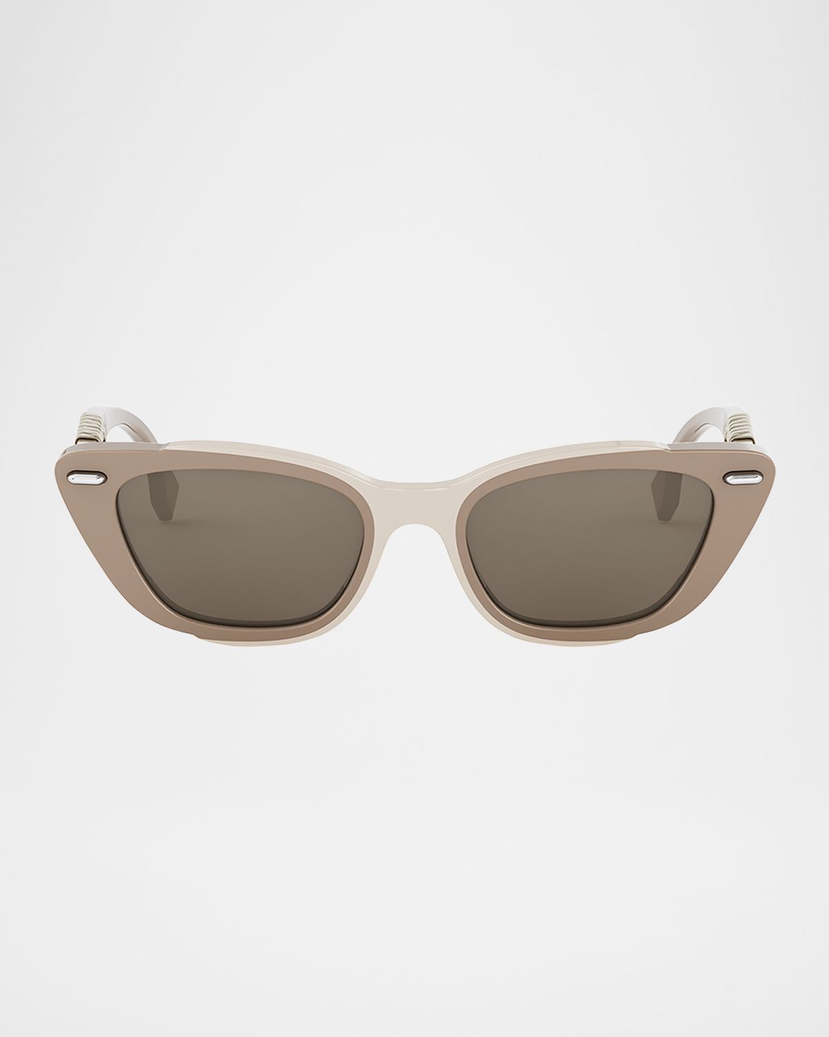 Fendi Interlace Acetate Cat-Eye Sunglasses