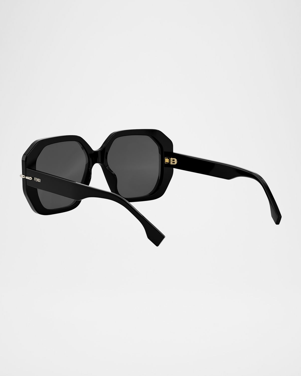 Fendi Selleria Square Acetate Sunglasses