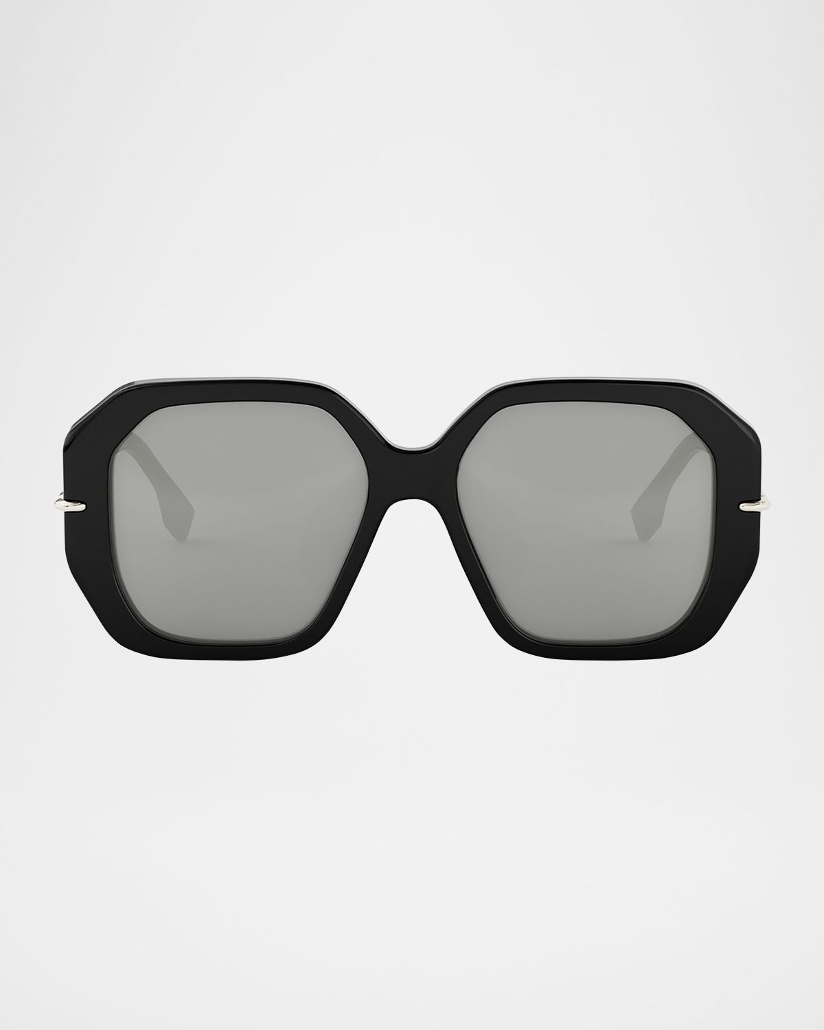 Fendi Selleria Square Acetate Sunglasses