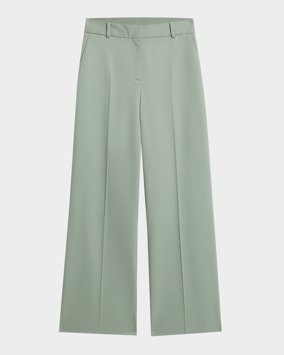 ARGENT Soho Wide-Leg Seasonless Wool Trousers