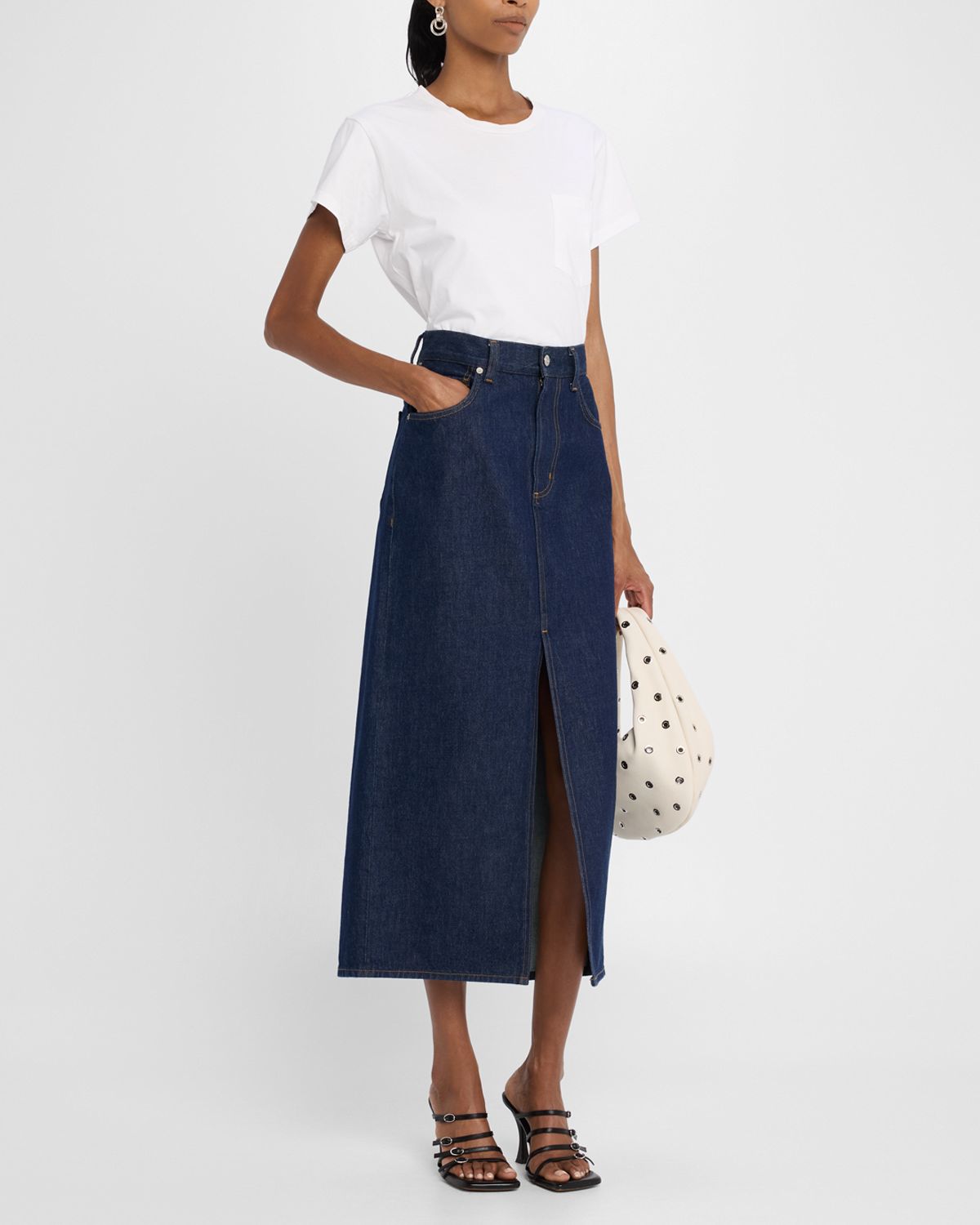 Good Work by Argent x Citizens of Humanity Maybelle Crewneck Cotton Tee