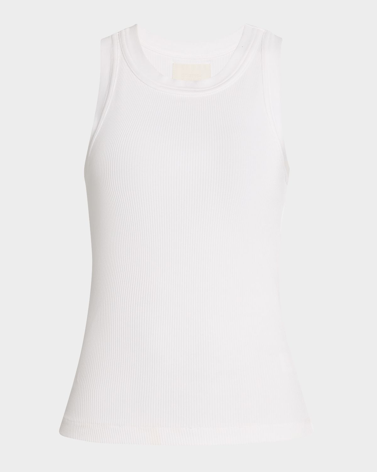 Good Work by Argent x Citizens of Humanity Isabel Crewneck Rib Knit Tank