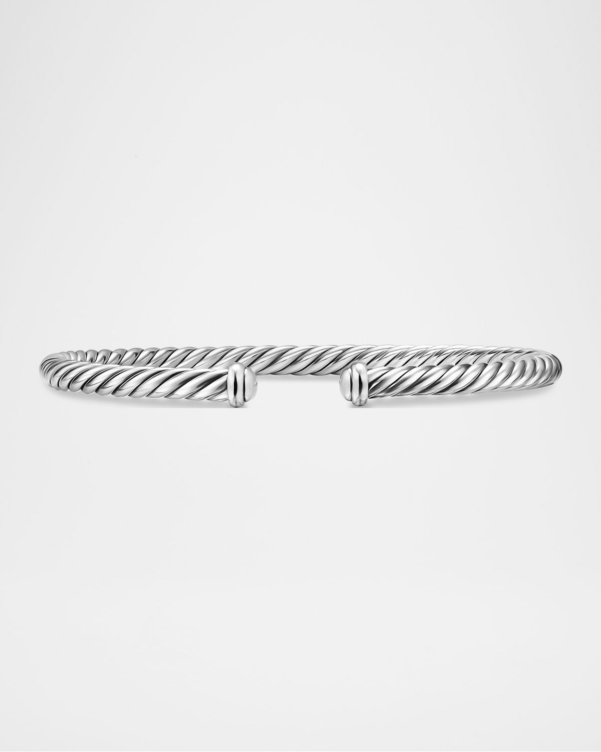 David Yurman Cable Flex Bracelet in Silver, 4mm