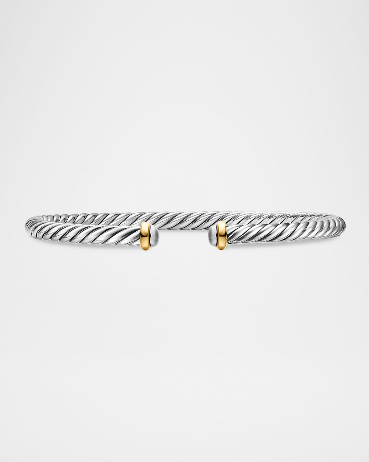 David Yurman Cable Flex Bracelet in Silver, 4mm