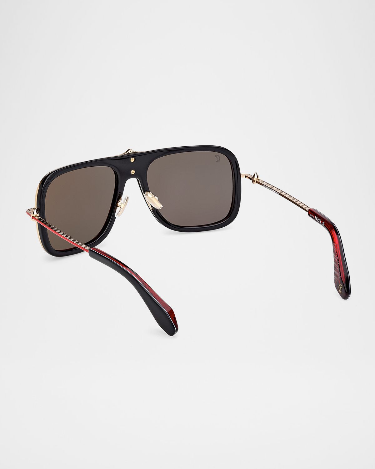 Christian Louboutin Men 's LB0013M Metal Aviator Sunglasses