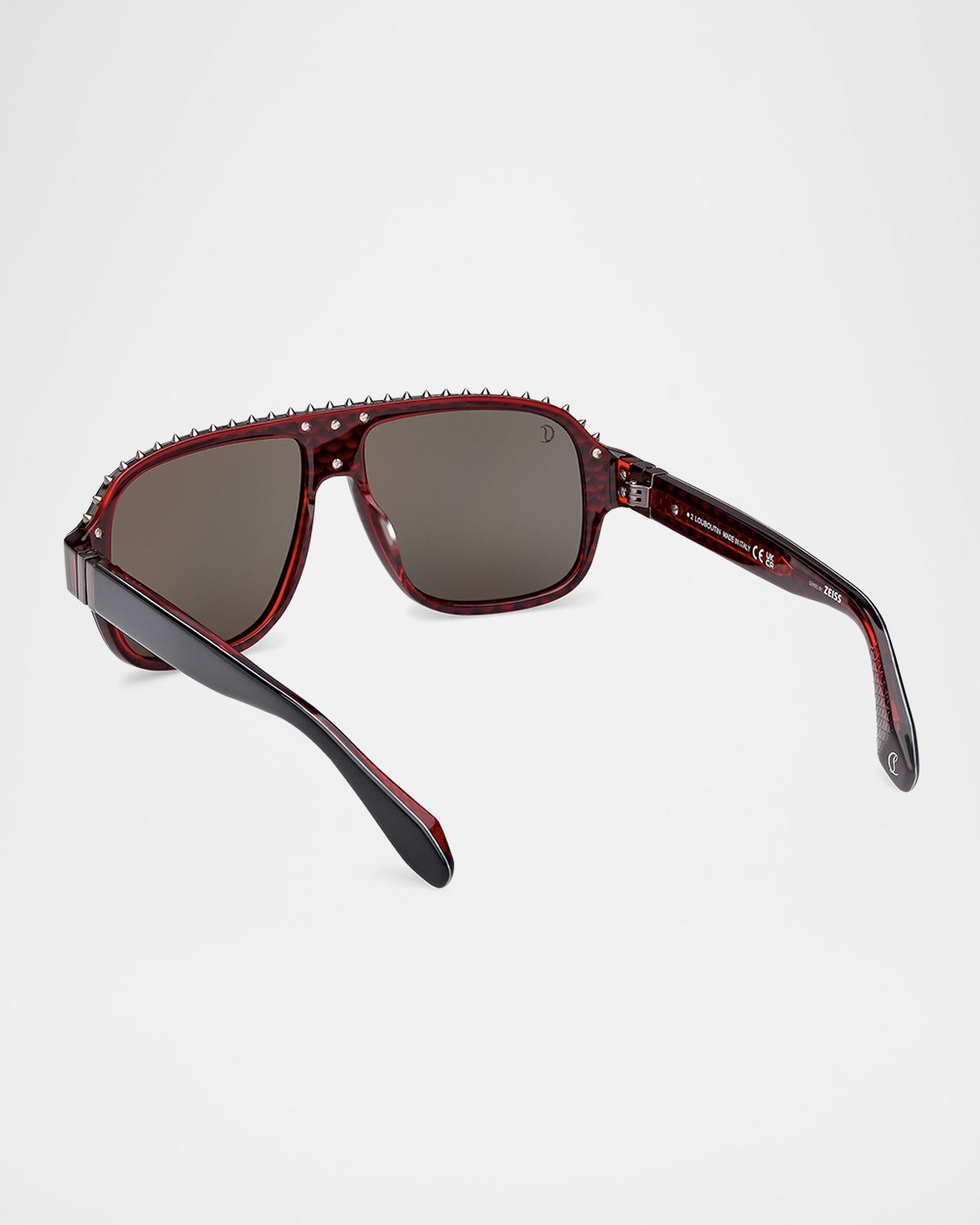 Christian Louboutin Men 's LB0005M Acetate Aviator Sunglasses