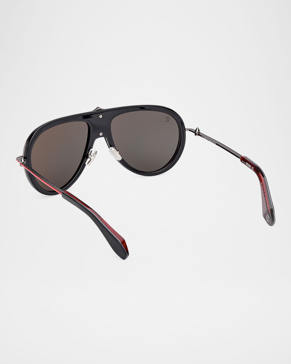 Christian Louboutin Men 's LB0004M Metal Aviator Sunglasses