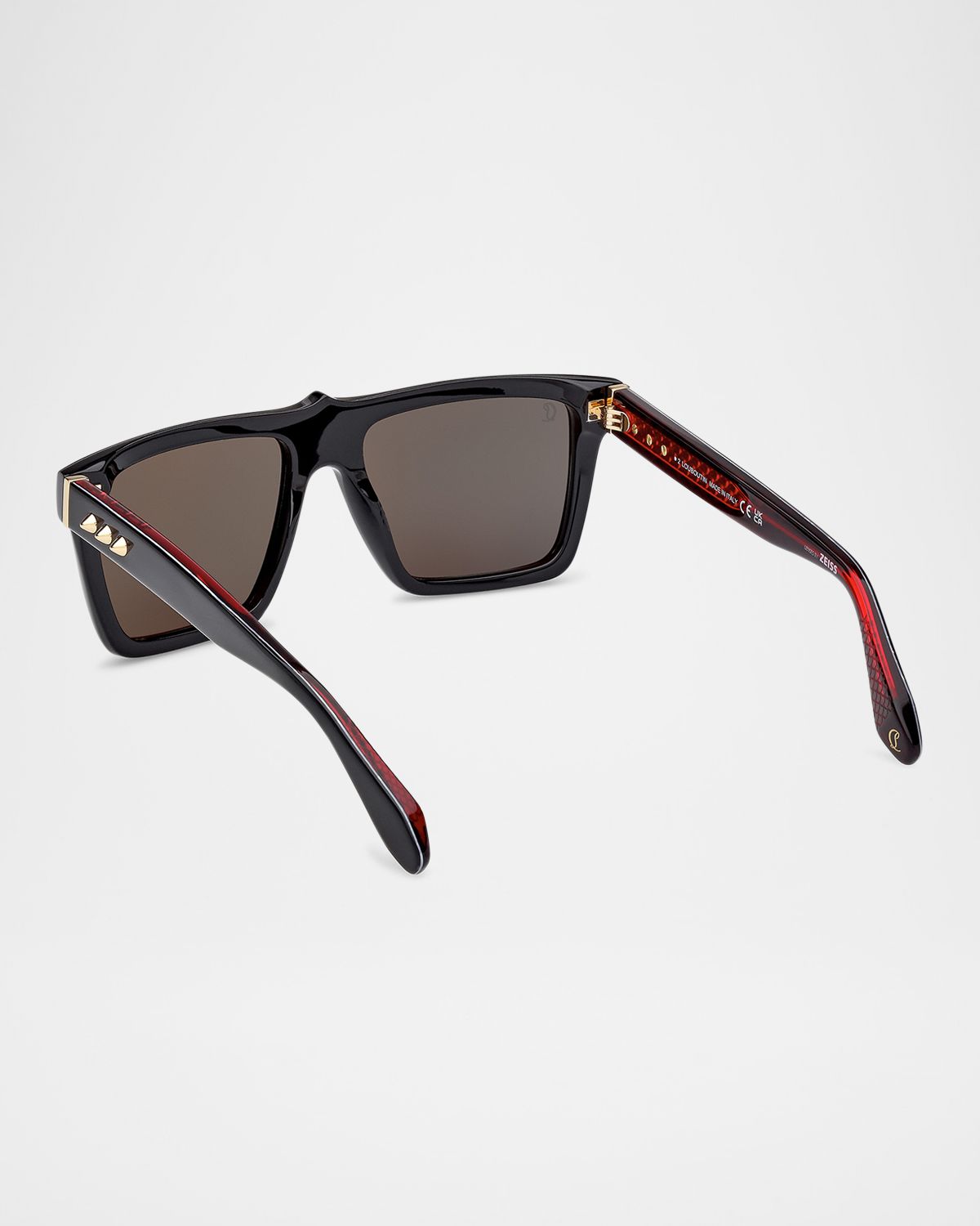 Christian Louboutin Men 's LB0014M Acetate Square Sunglasses