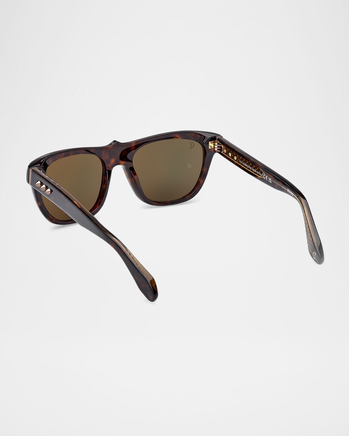 Christian Louboutin Men 's LB0006M Acetate Square Sunglasses