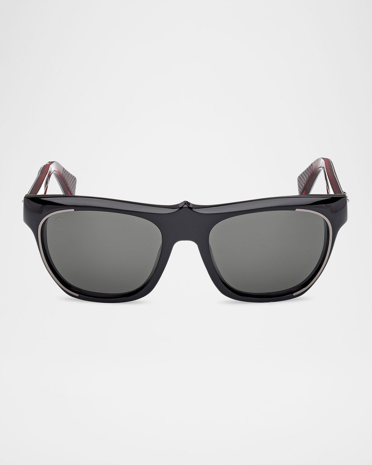 Christian Louboutin Men 's LB0006M Acetate Square Sunglasses