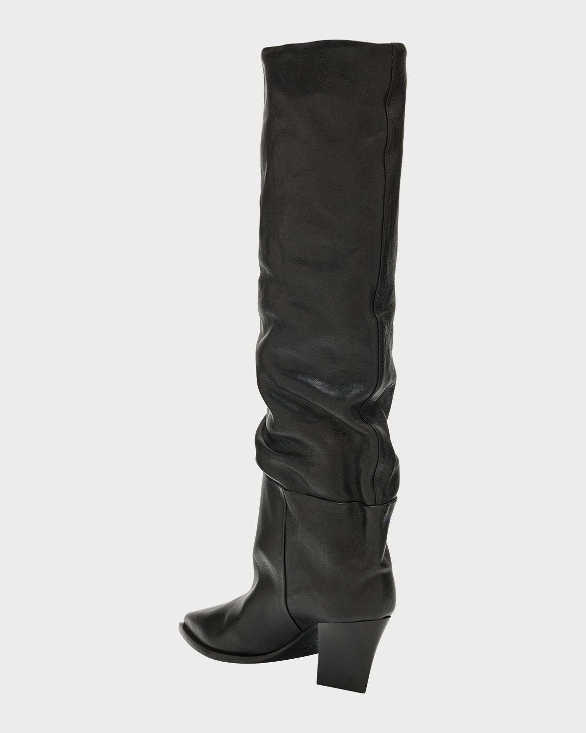 Jimmy Choo Hart 60 Leather Knee-High Boots