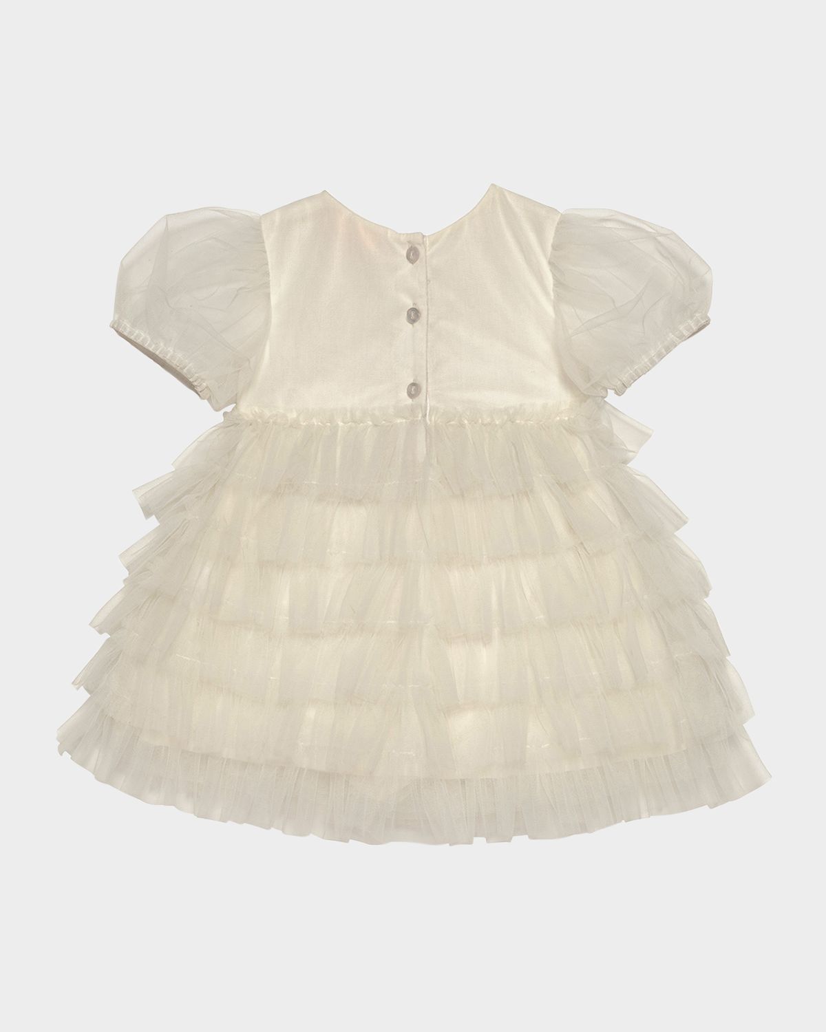 Tutu Du Monde Girl 's Bebe Meadow Embellished Tulle Dress, Size Newborn-24M