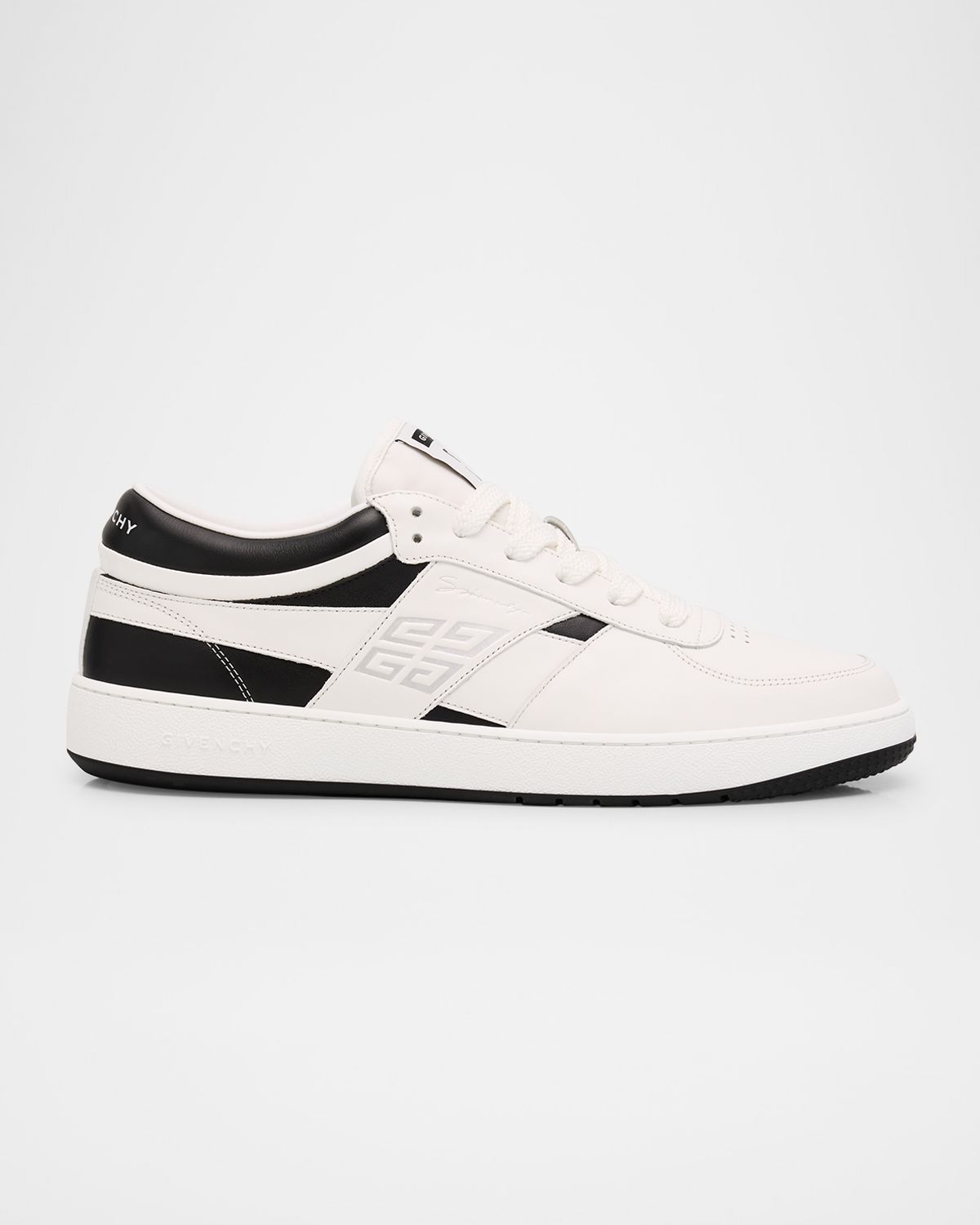 Givenchy Men 's G Move Leather Low-Top Sneakers