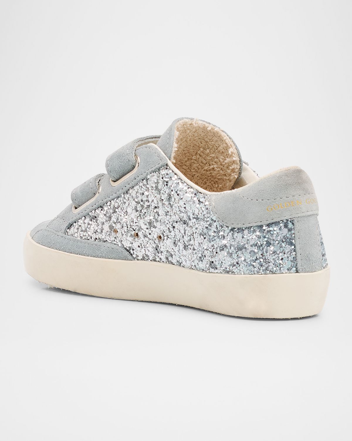 Golden Goose Girl 's Old School Ombre Glitter Shoes
