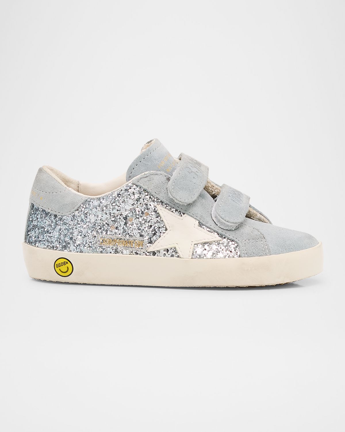 Golden Goose Girl 's Old School Ombre Glitter Shoes