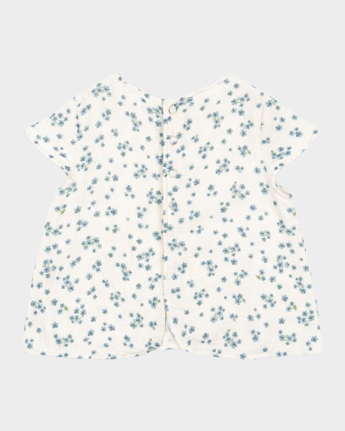 Konges Slojd Rosie H-W x Girl 's Mioblu Floral Cotton Top, Size 1M-6