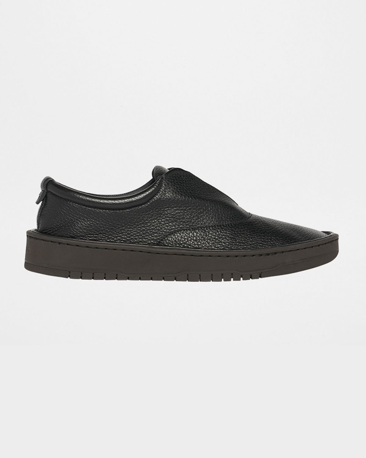 Giorgio Armani Men 's Deerskin Slip-On Sneakers