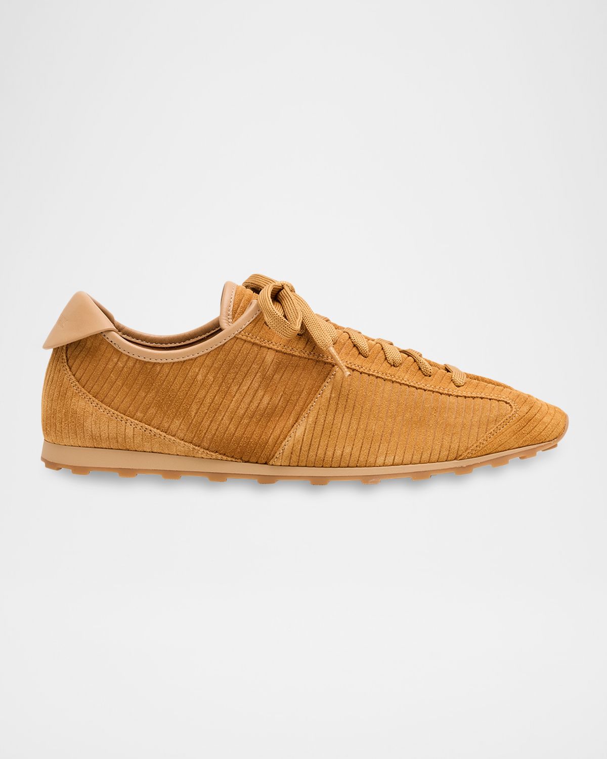 Jacquemus Men 's Les Tennis Stripe Suede Low-Top Sneakers | Thumbnail 3 Jacquemus Men 's Les Tennis Stripe Suede Low-Top Sneakers | Thumbnail 3