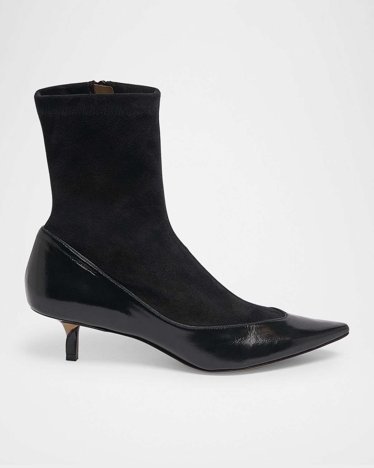 Jacquemus Les Bottines Tourni Leather-Suede Pumps | Thumbnail 5 Jacquemus Les Bottines Tourni Leather-Suede Pumps | Thumbnail 5