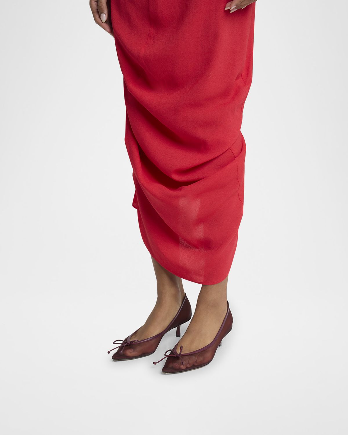 Jacquemus Les Escarpins Tourni Mesh Pumps