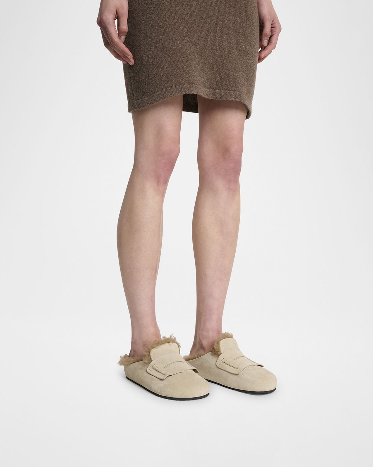 Jacquemus Les Mocassin Suede Mules