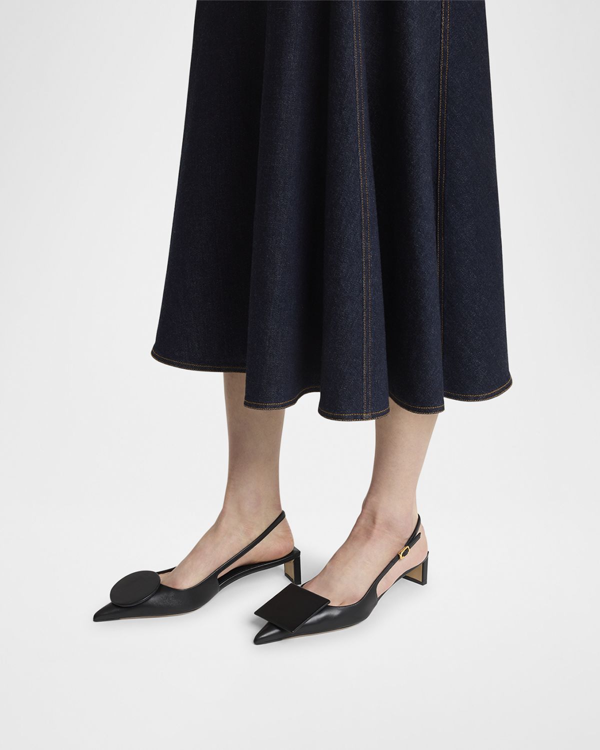 Jacquemus Les Duelo Slingback Pumps