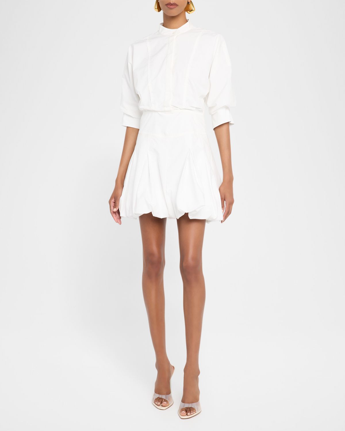 SIMKHAI Effie Bubble Mini Dress