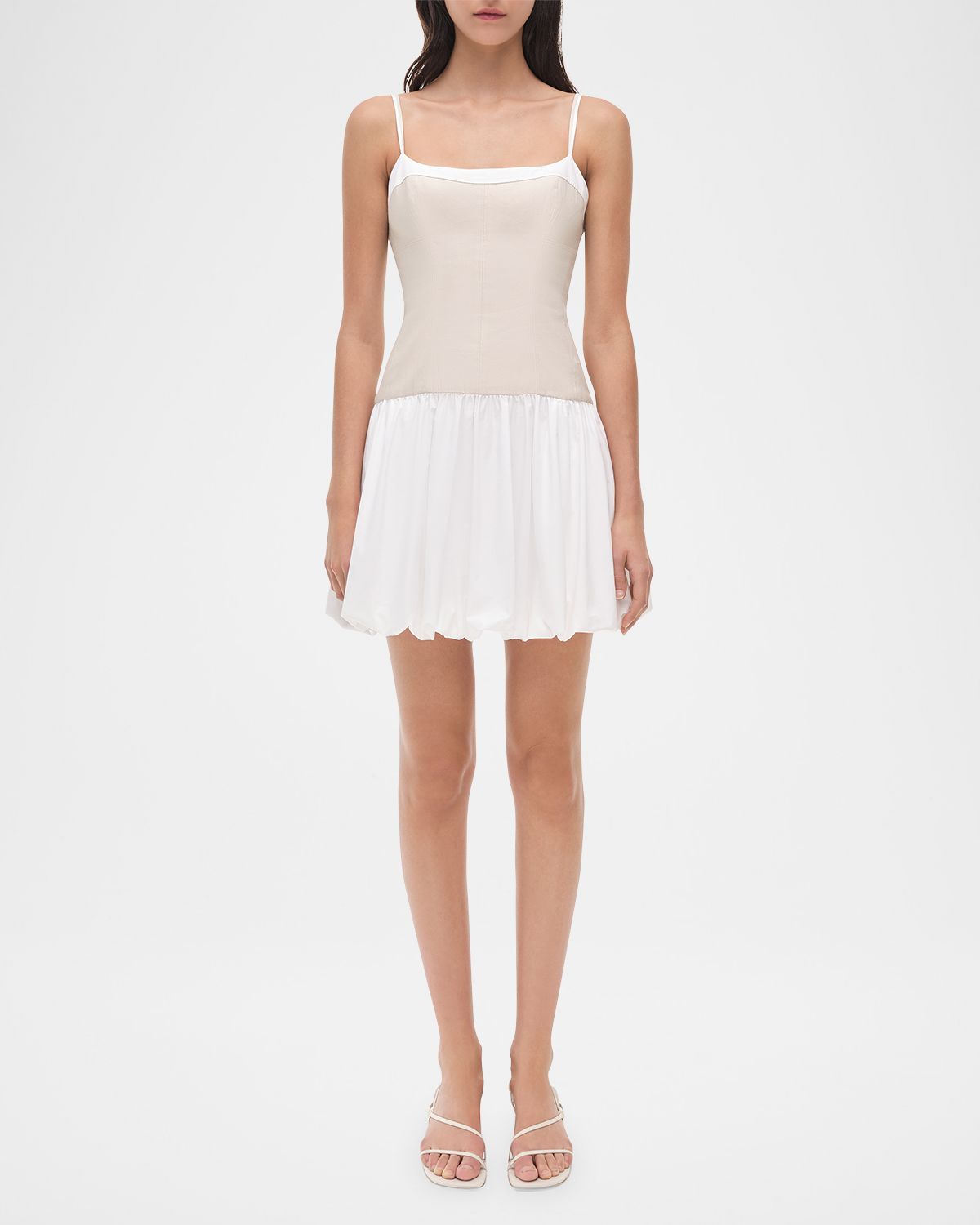 SIMKHAI Fifi Sleeveless Mini Bubble Dress