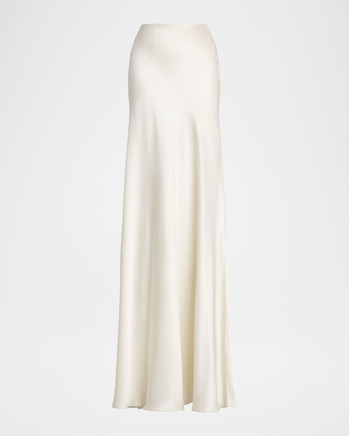 Ralph Lauren Collection Masina Stretch Satin Maxi Skirt