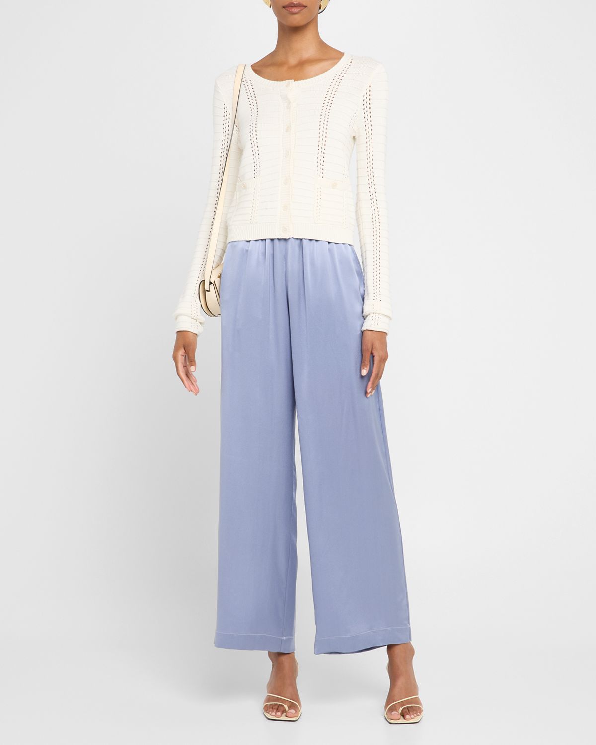 Sablyn Brynn Wide-Leg Silk Pants