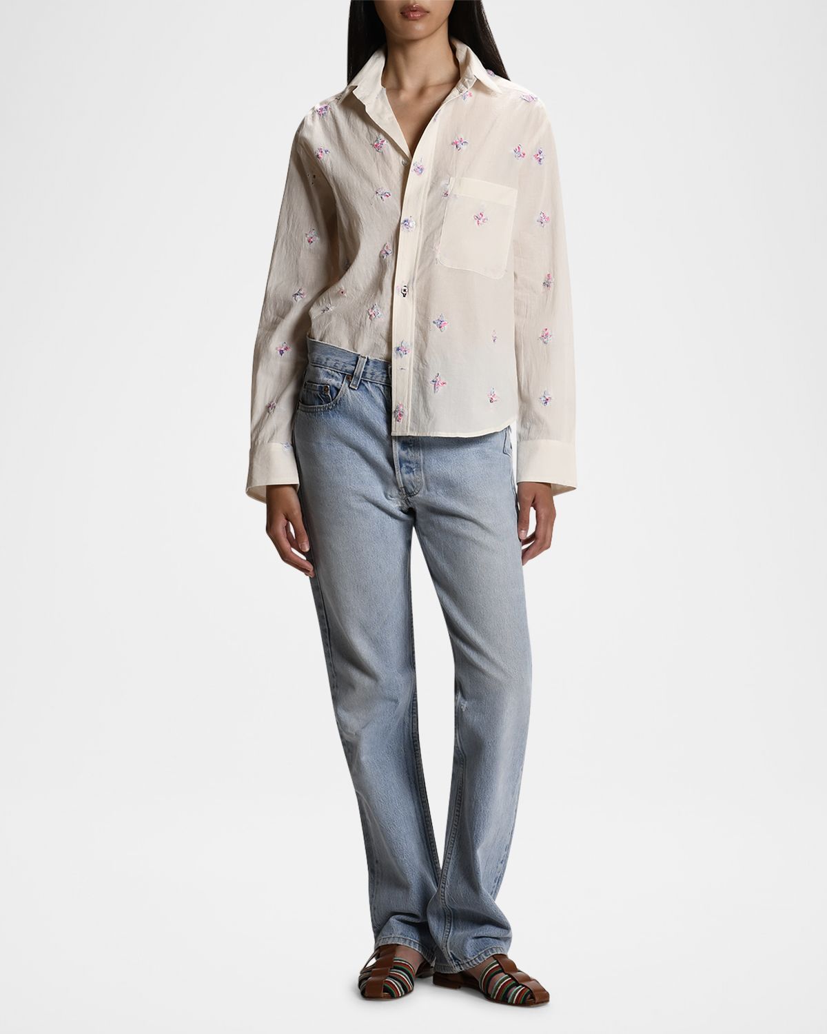 CISSA The Daily Button-Front Shirt