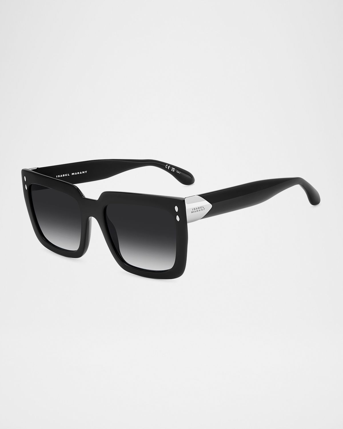 Isabel Marant Gradient Square Acetate Sunglasses