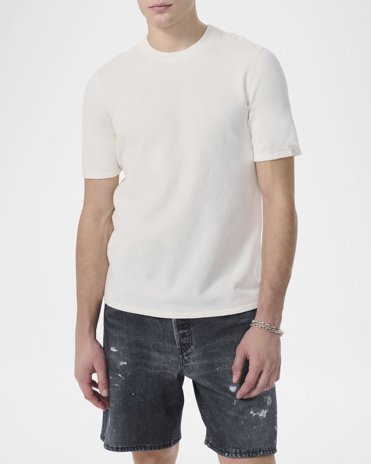Rag & Bone Men 's Zuma Toweling T-Shirt