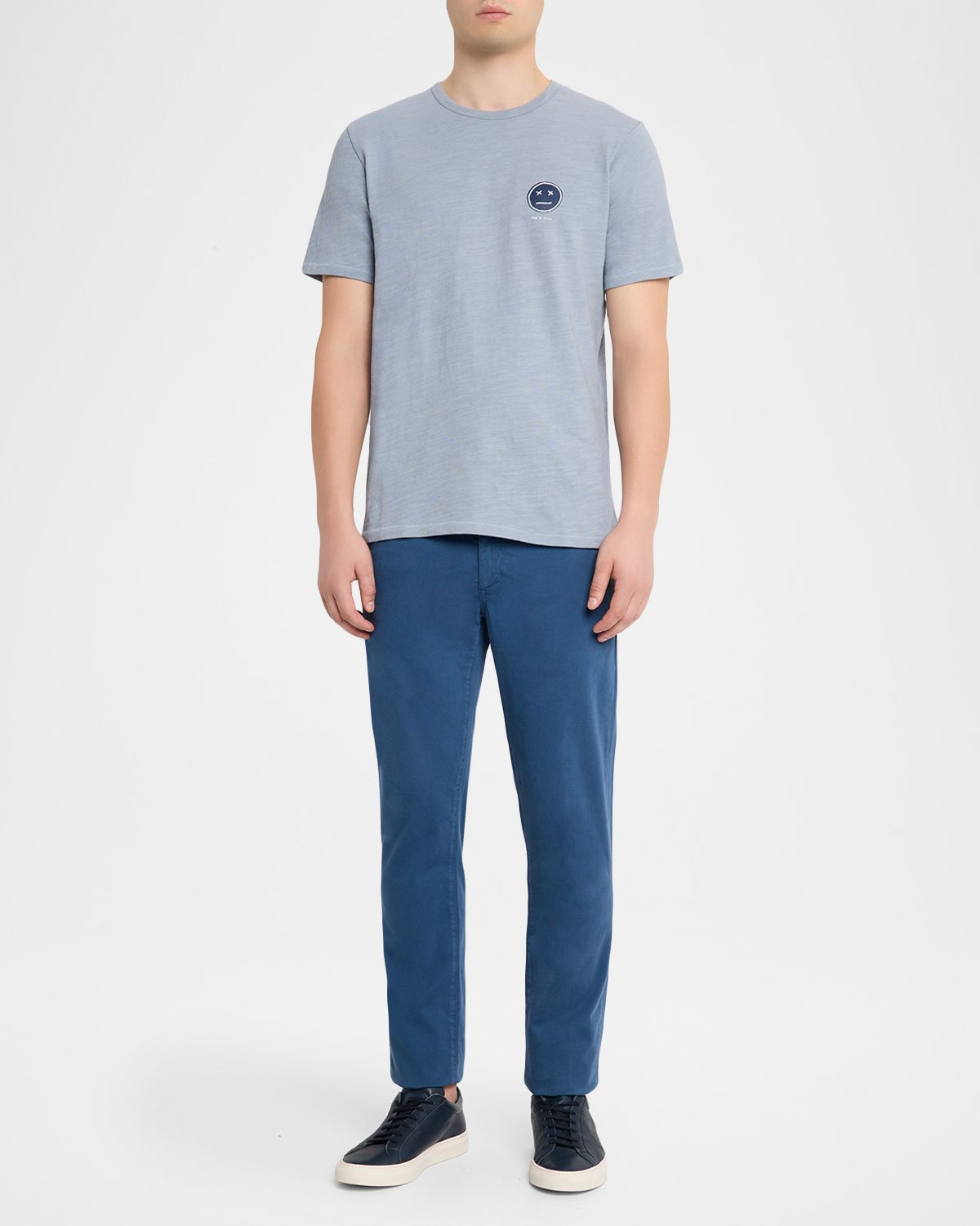 Rag & Bone Men 's Sour Face Embroidered T-Shirt