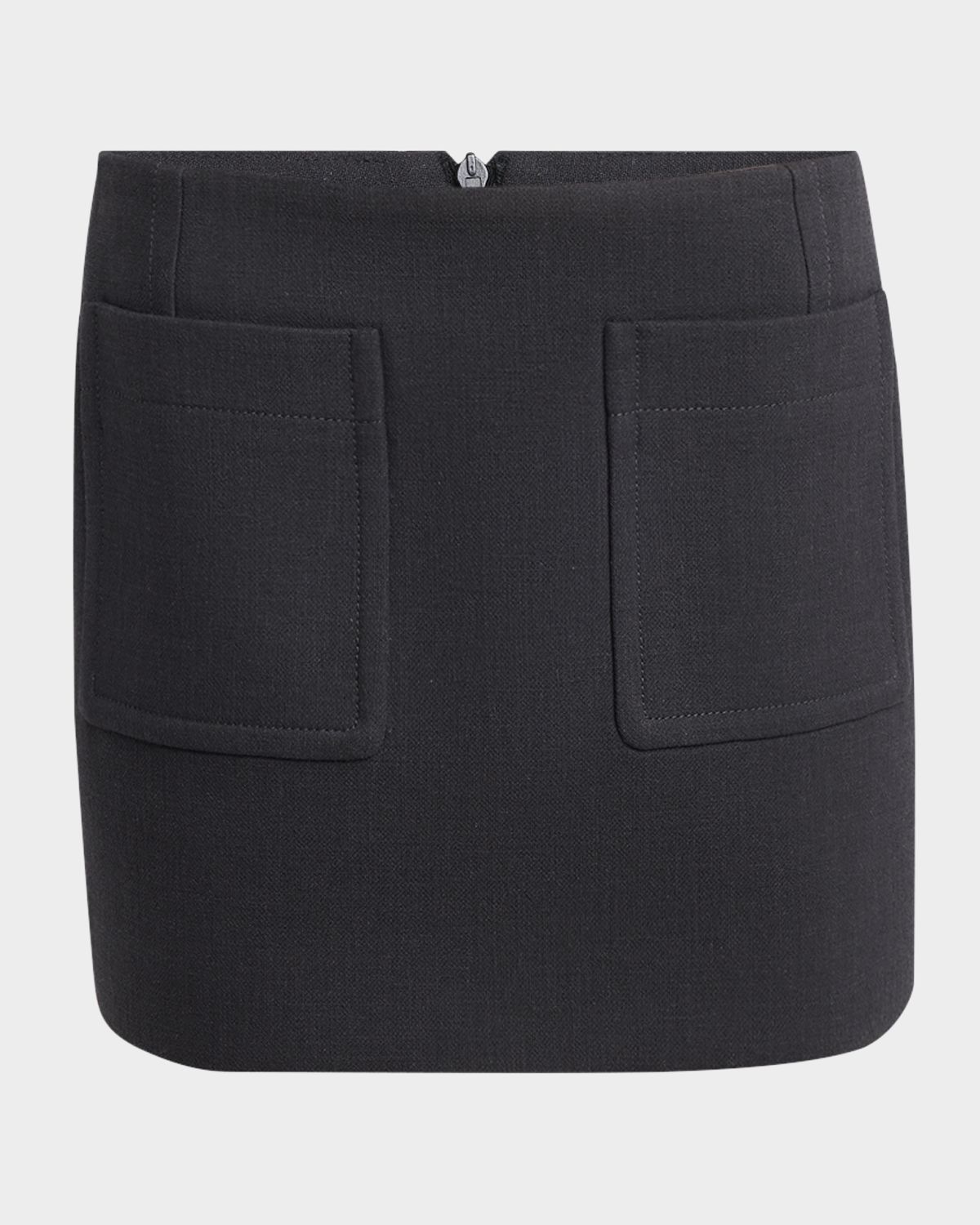 Bottega Veneta Pocket Light Structured Cotton Mini Skirt | Thumbnail 6