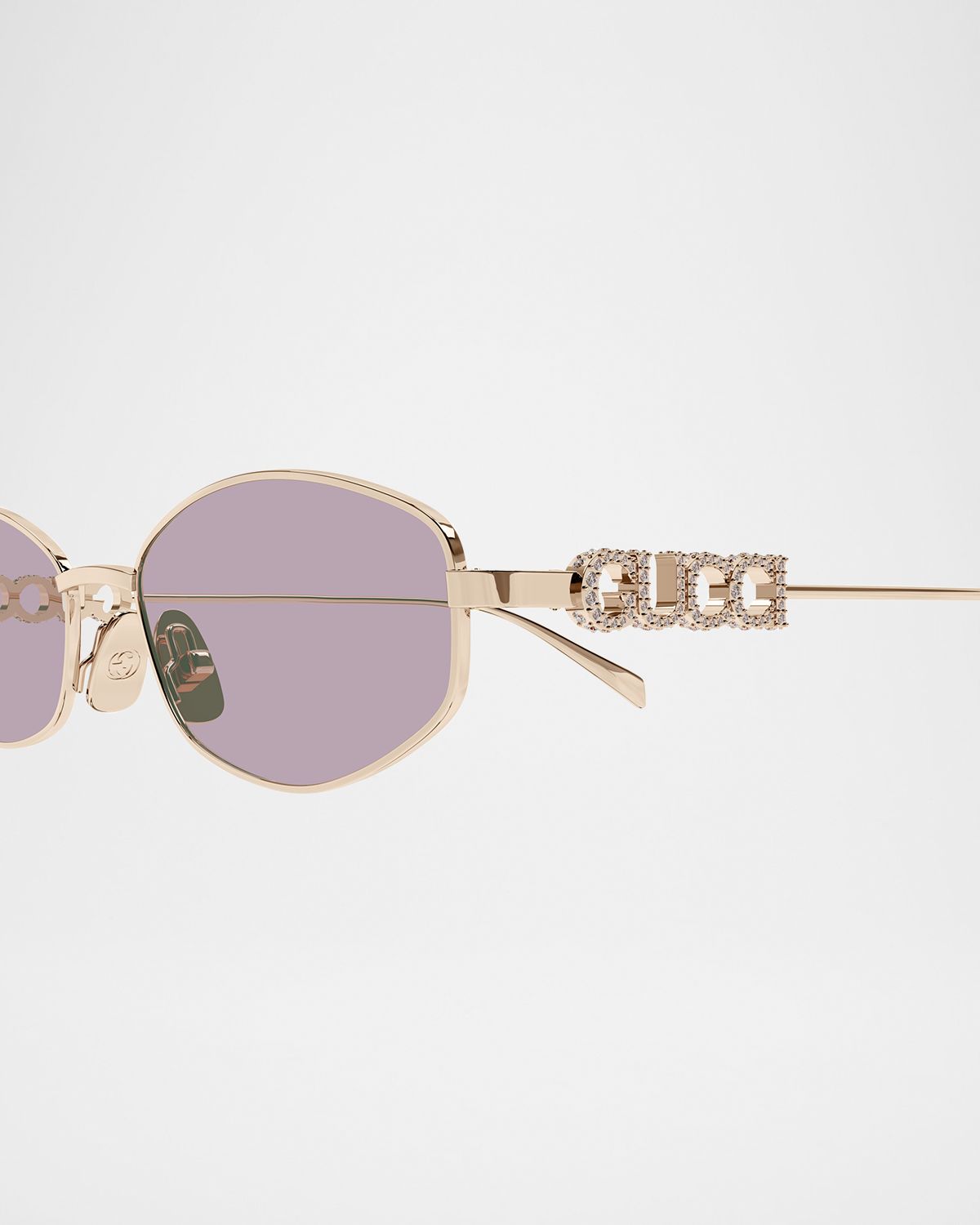Gucci GG1802S Oval Metal Sunglasses | Thumbnail 3 Gucci GG1802S Oval Metal Sunglasses | Thumbnail 3