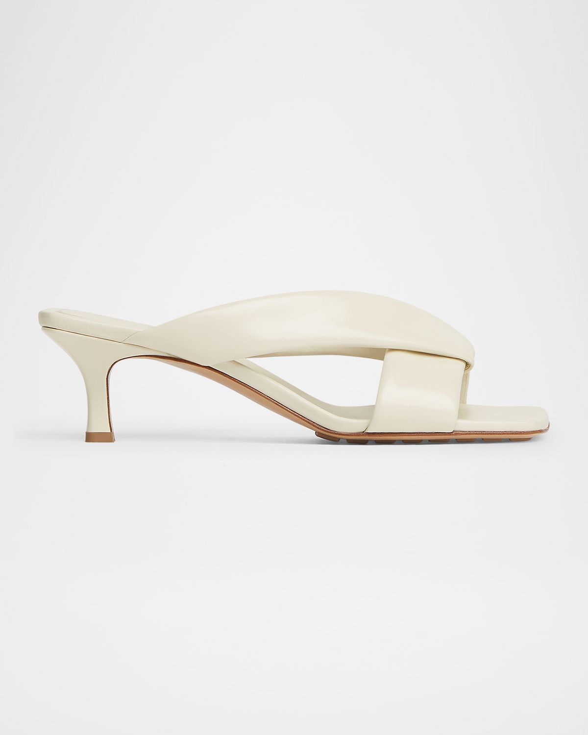 Bottega Veneta Riva Micro Woven Nappa Leather Kitten-Heel Sandals | Thumbnail 5 Bottega Veneta Riva Micro Woven Nappa Leather Kitten-Heel Sandals | Thumbnail 5