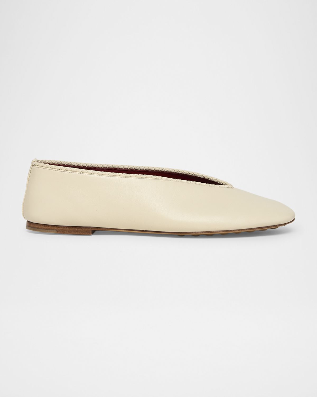 Bottega Veneta Lagoon Nappa Leather Ballerina Flats | Thumbnail 7 Bottega Veneta Lagoon Nappa Leather Ballerina Flats | Thumbnail 7