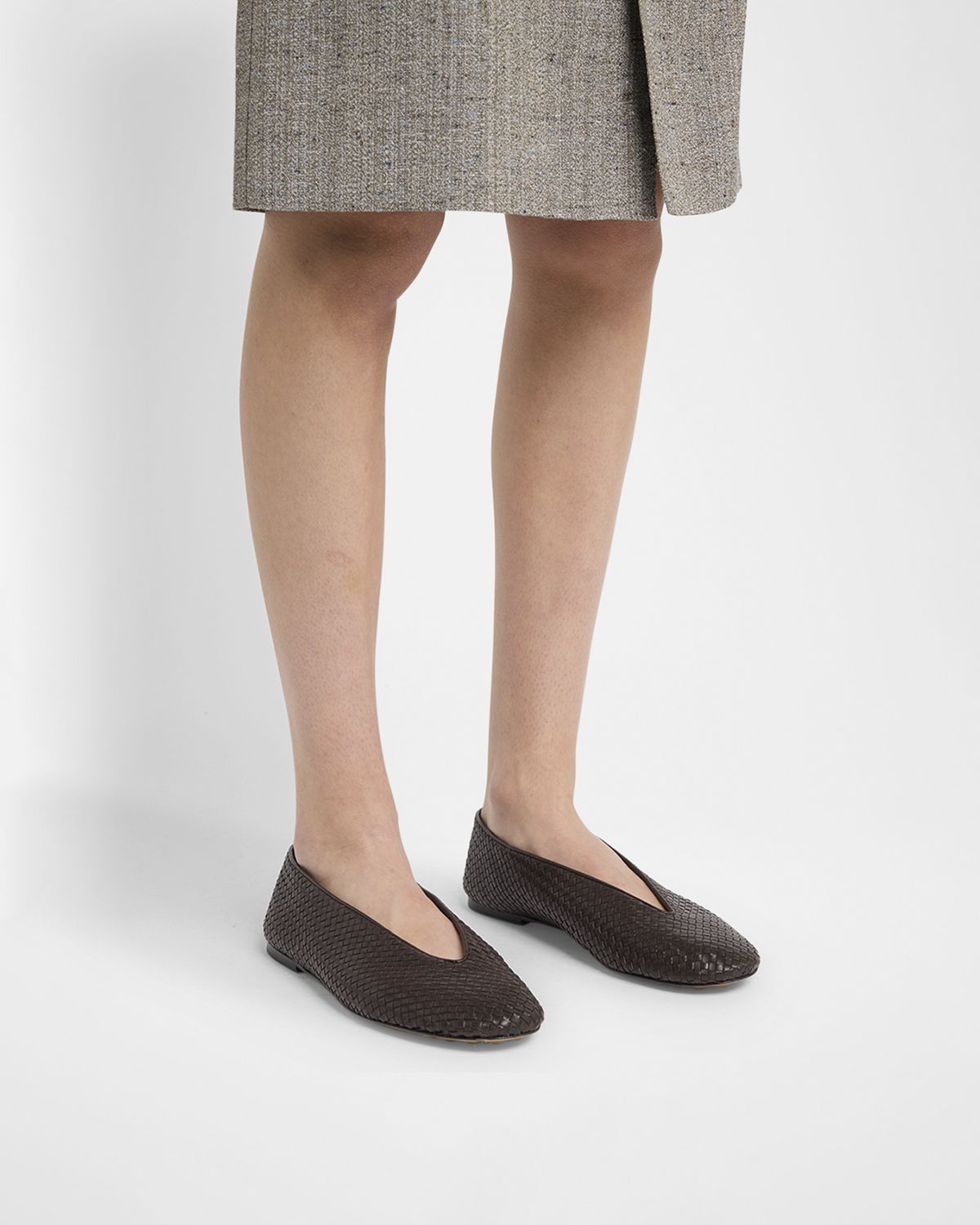 Bottega Veneta Micro Woven Nappa Leather Ballerina Flats | Thumbnail 6 Bottega Veneta Micro Woven Nappa Leather Ballerina Flats | Thumbnail 6
