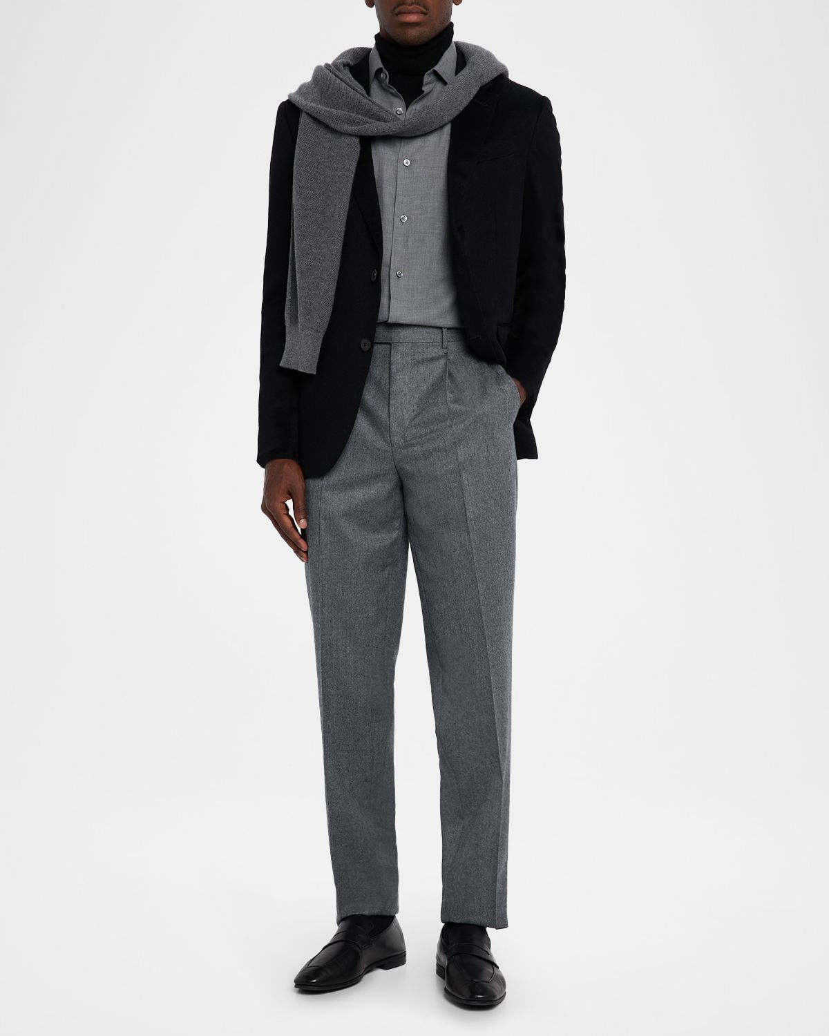 ZEGNA Men 's Oasi Cashmere Single-Breasted Blazer