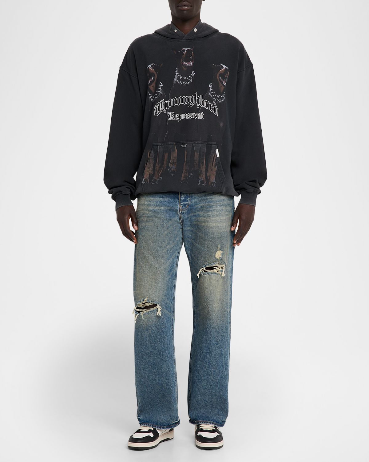 REPRESENT Men 's Thoroughbred Graphic Hoodie