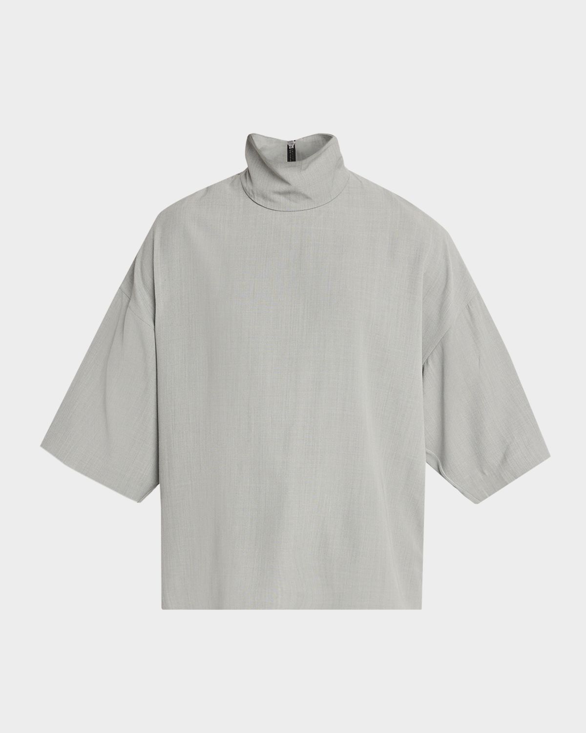 Fear of God Men 's High-Neck Short-Sleeve Shirt