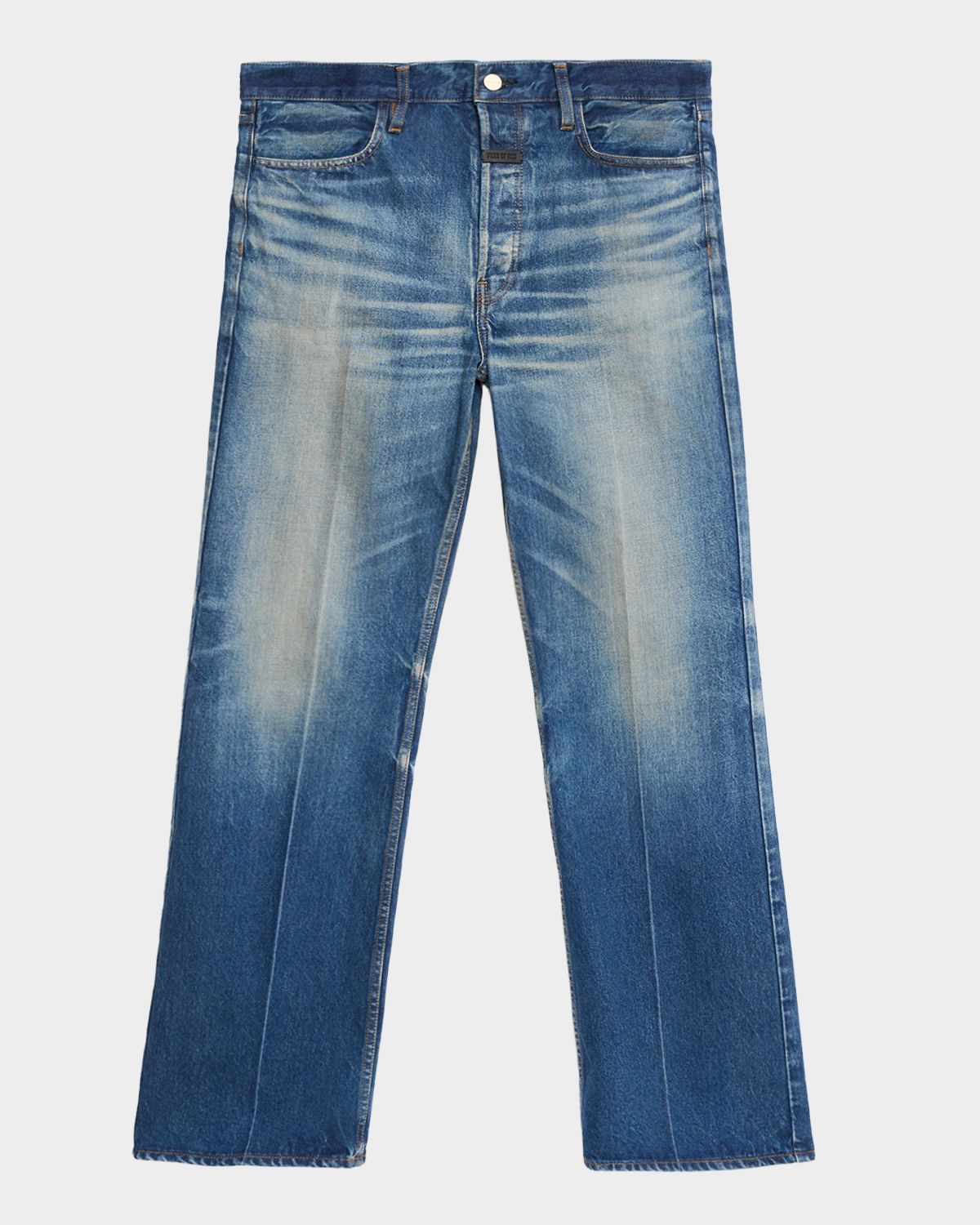 Fear of God Men 's 70s Relaxed Bootcut Jeans