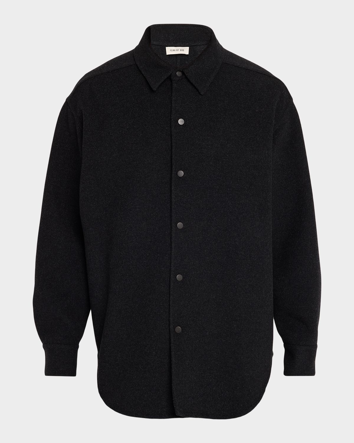 Fear of God Men 's Wool & Cashmere Overshirt
