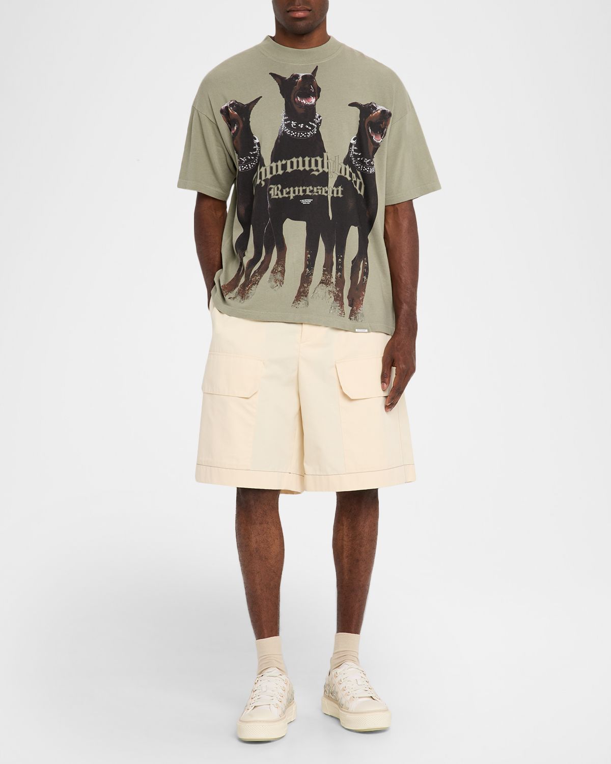 REPRESENT Men 's Thoroughbred Graphic T-Shirt