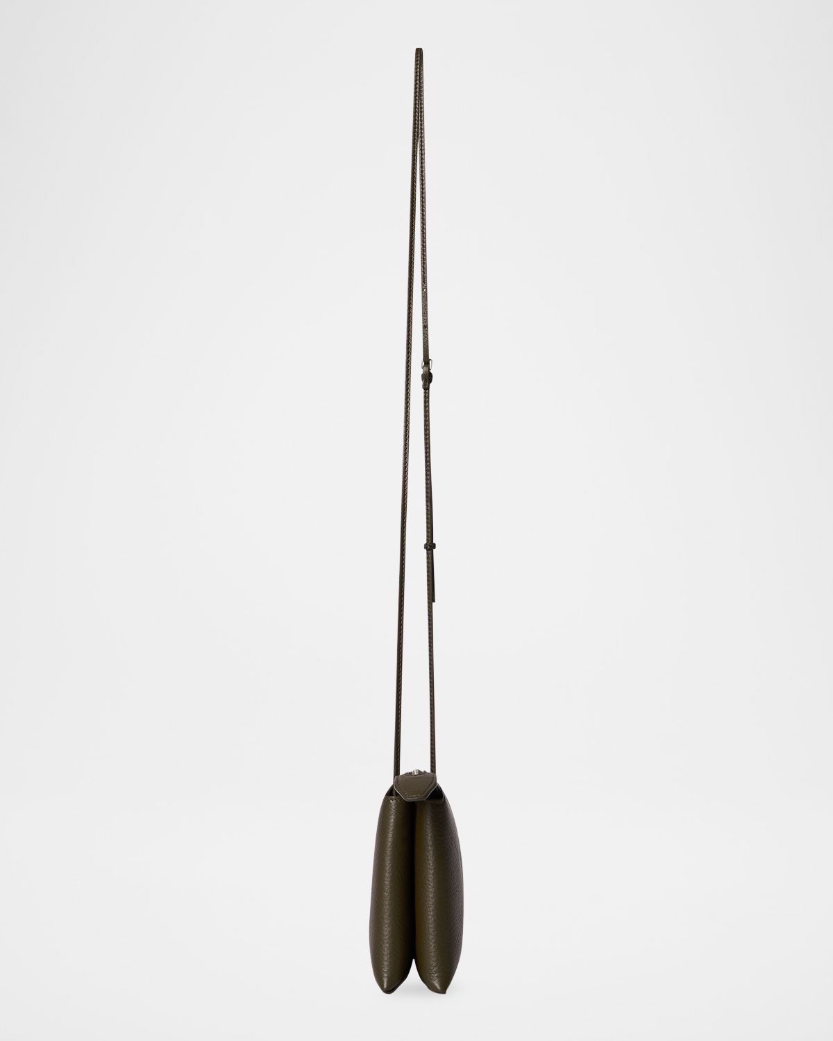 THE ROW Mini Nu Twin Crossbody Bag in Deer Leather