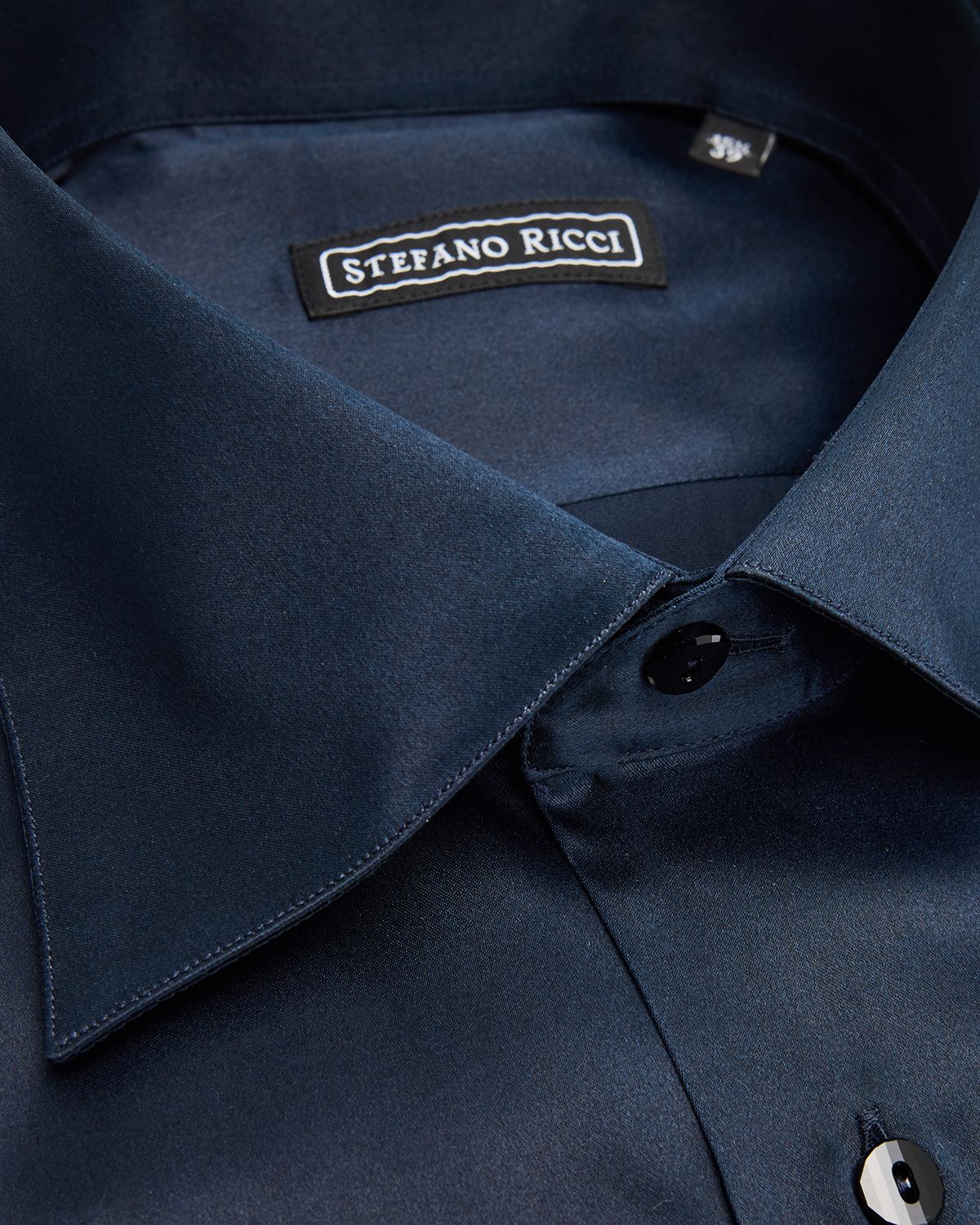 Stefano Ricci Men 's Silk Point Collar Dress Shirt